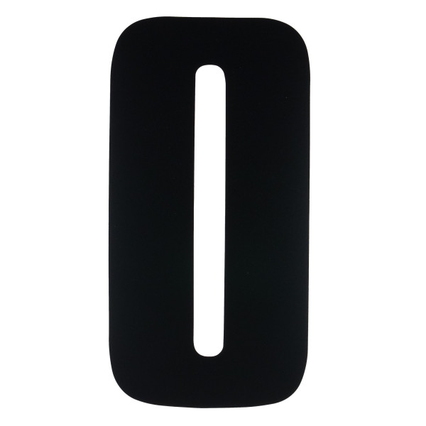 bike it Bike it 6 inch race numbers black - #0